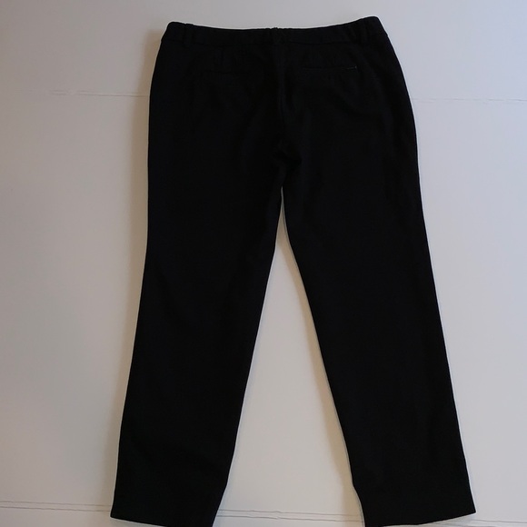 White House Black Market Women’s Size 4P 4 Petite Cropped Black Stretch Trousers - Picture 4 of 8